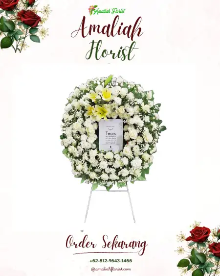 Krans Bunga Duka Kriwen