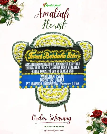 Papan Bunga Duka Kriwen